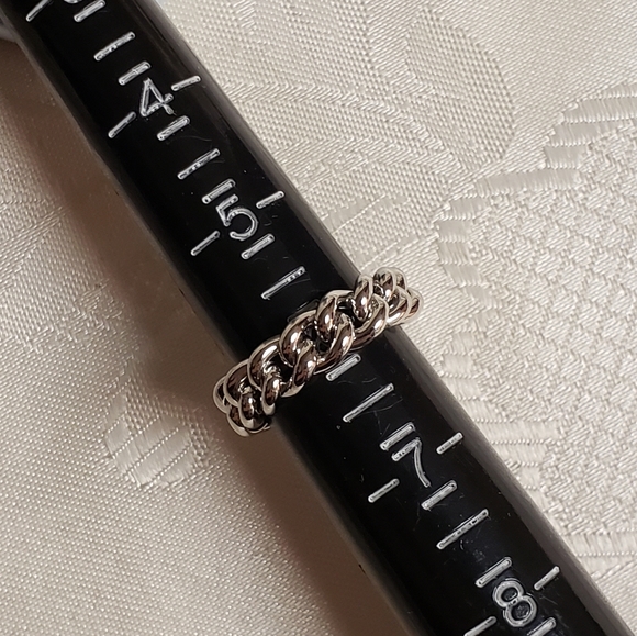 AK 925 Turkey Epiphany Platinum Clad Ring - Size 6 - Picture 8 of 8